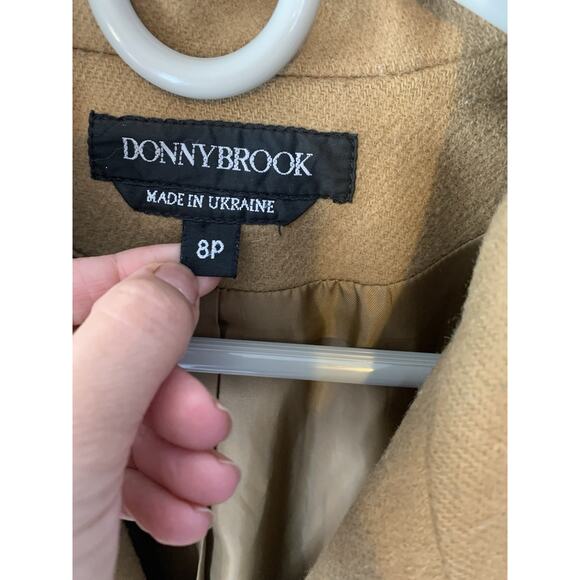 Vintage Donnybrook Woman’s Wool Coat 8P old money Quiet luxury Parisian - Picture 3 of 8